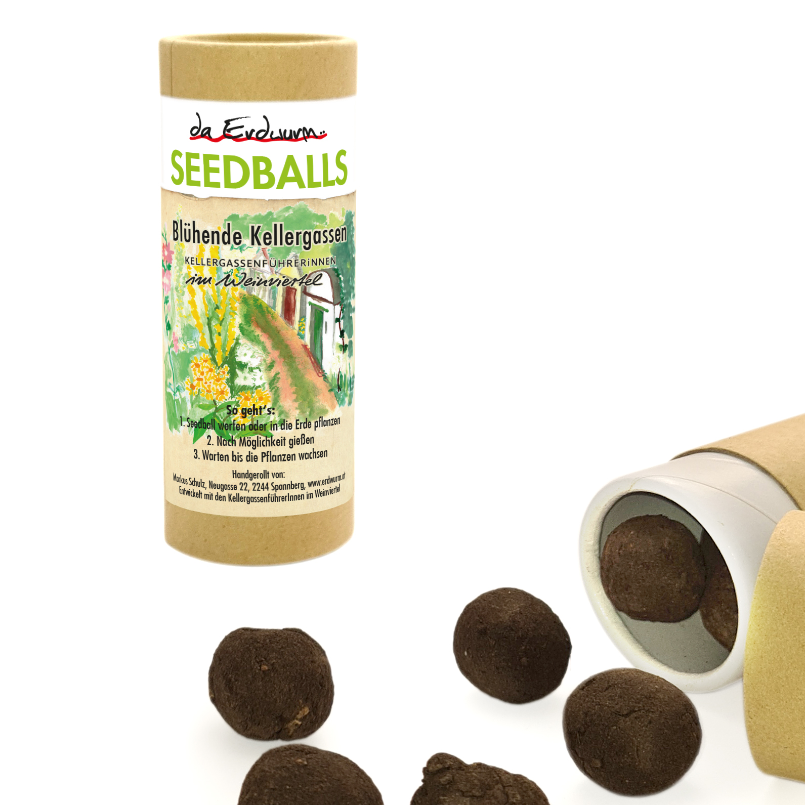 Blühende Kellergassen